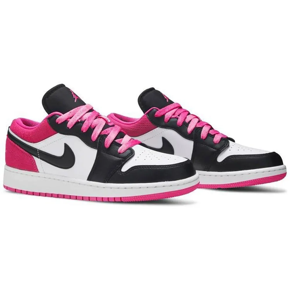Air Jordan 1 Low SE GS 'Black Active Fuchsia'