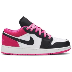 Air Jordan 1 Low SE GS 'Black Active Fuchsia'