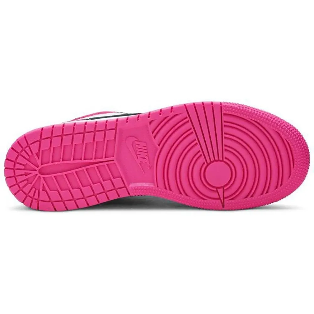 Air Jordan 1 Low SE GS 'Black Active Fuchsia'