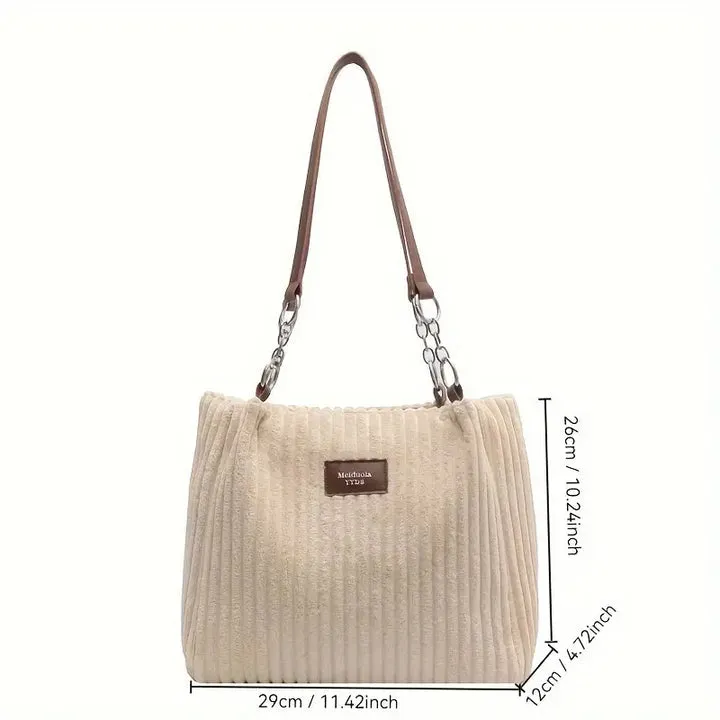 Amy™ – Corduroy Tote Bag