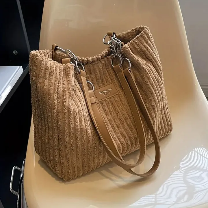 Amy™ – Corduroy Tote Bag