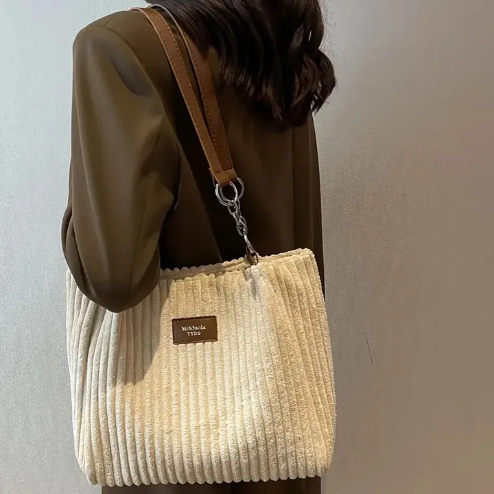 Amy™ – Corduroy Tote Bag