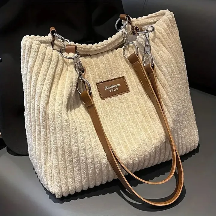 Amy™ – Corduroy Tote Bag