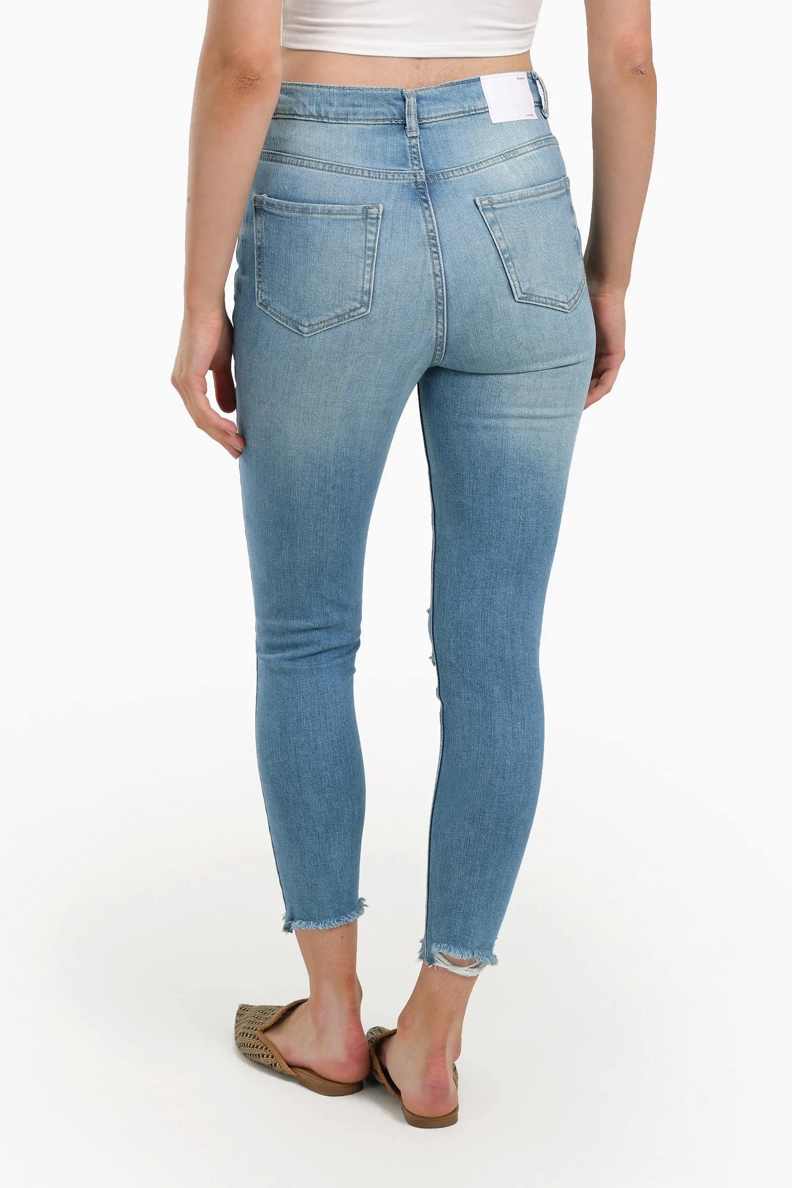 Ankle Length Skinny Jeans
