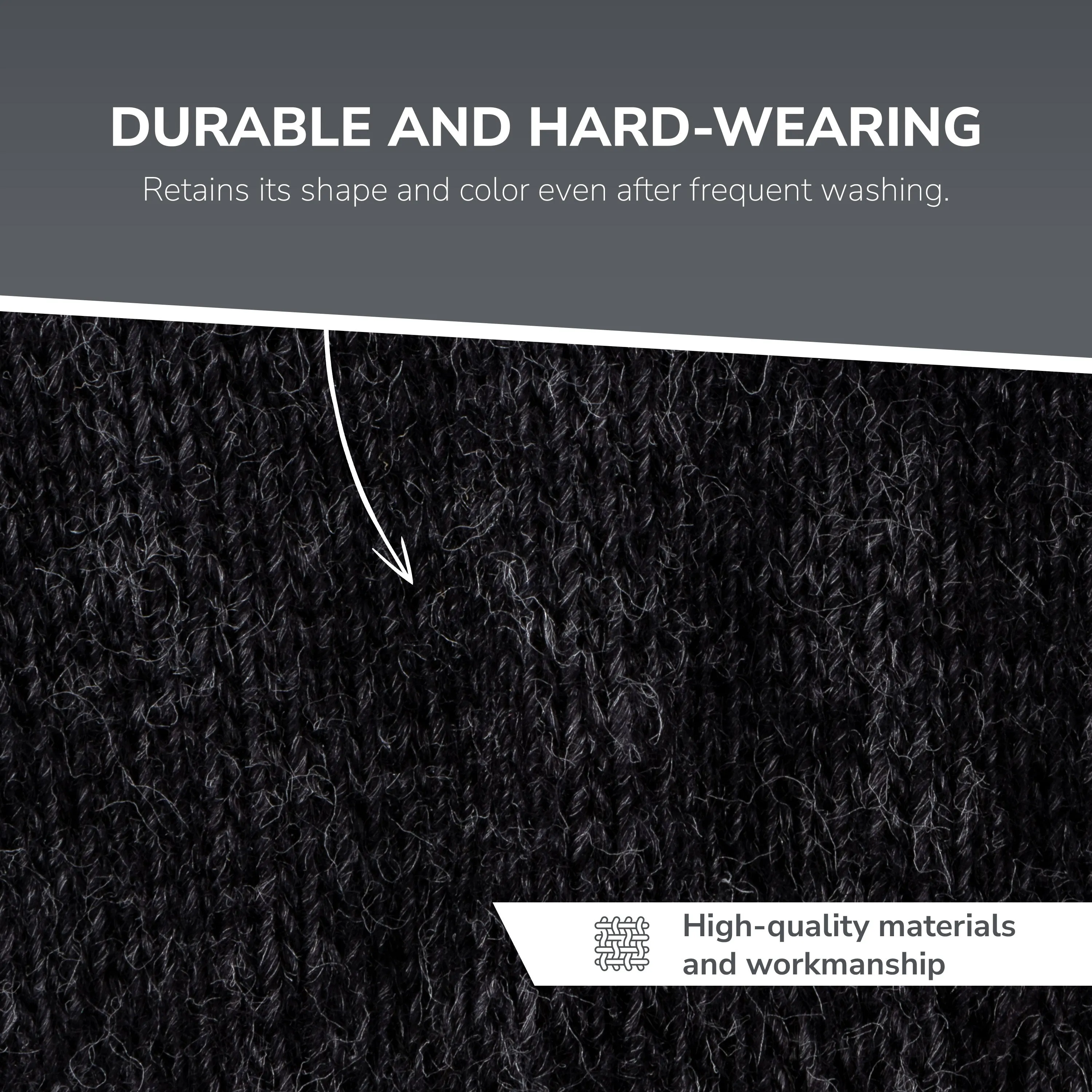 Ankle Socks – Anthracite / 3 Pairs