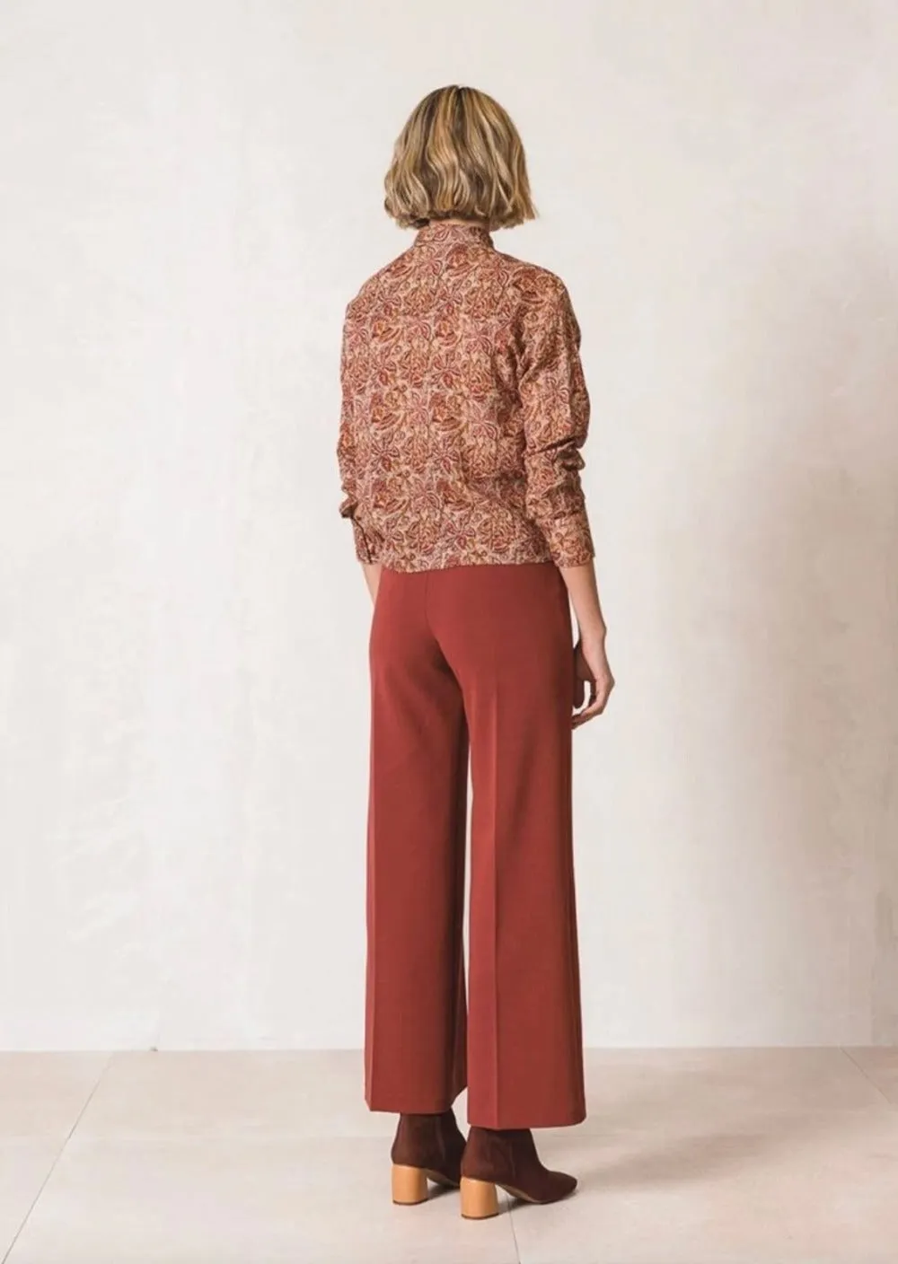 Batik Print Shirt Lychee