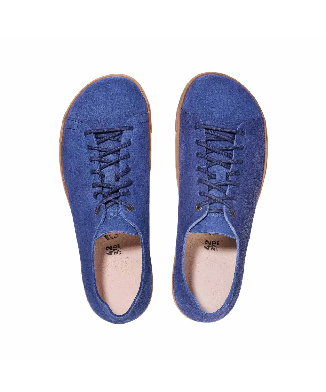 Birkenstock Bend Low Decon Nubuck Leather Indigo Sneakers
