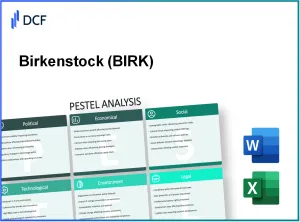 Birkenstock Holding plc (BIRK): PESTEL Analysis