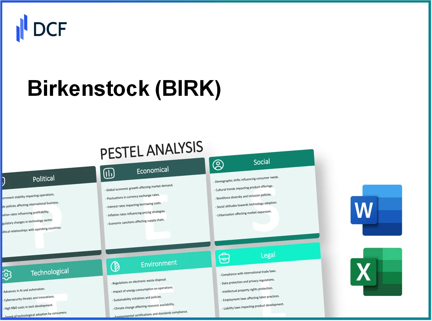 Birkenstock Holding plc (BIRK): PESTEL Analysis