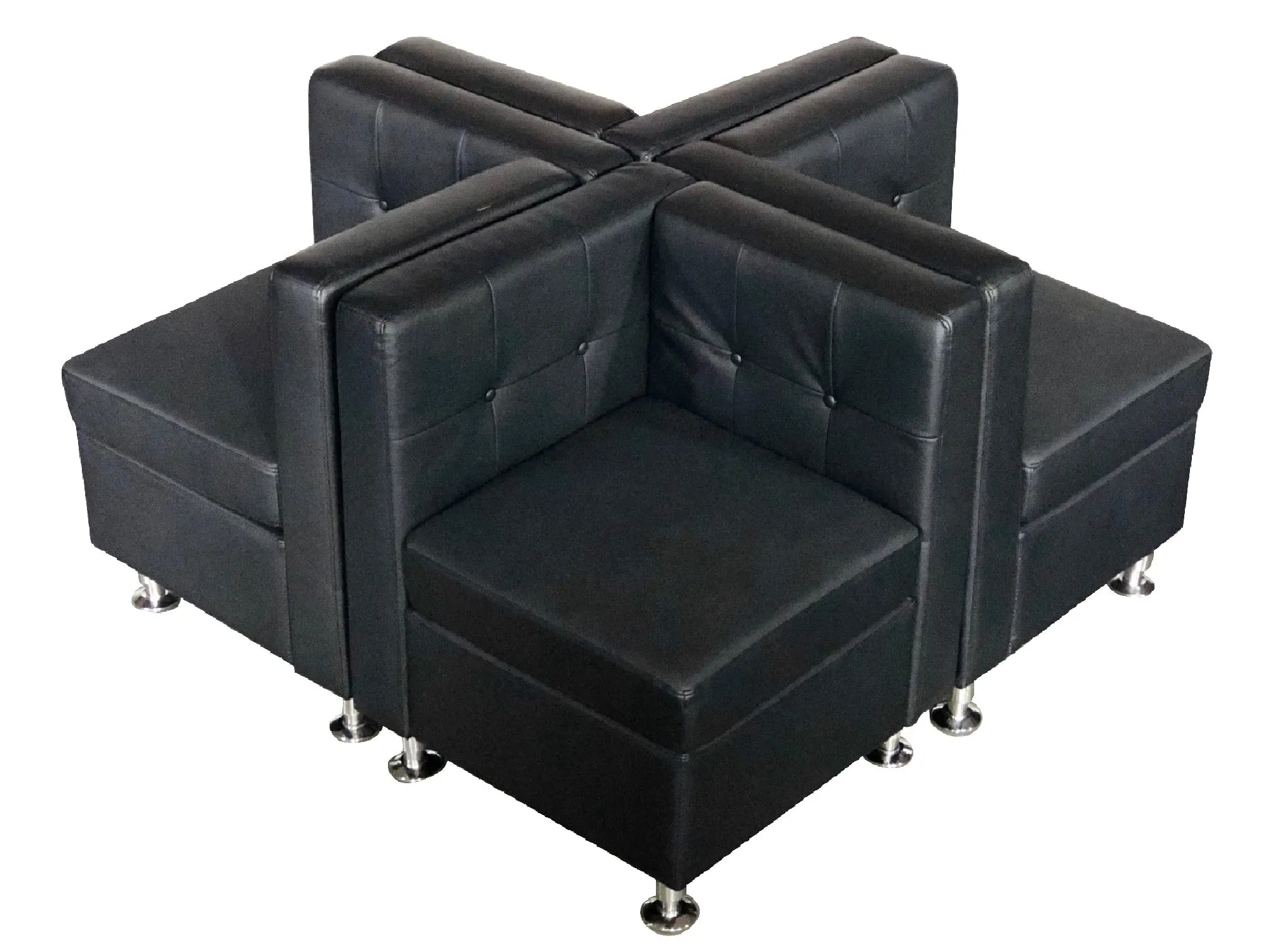 CLUB 4PC QUAD SET  - BLACK