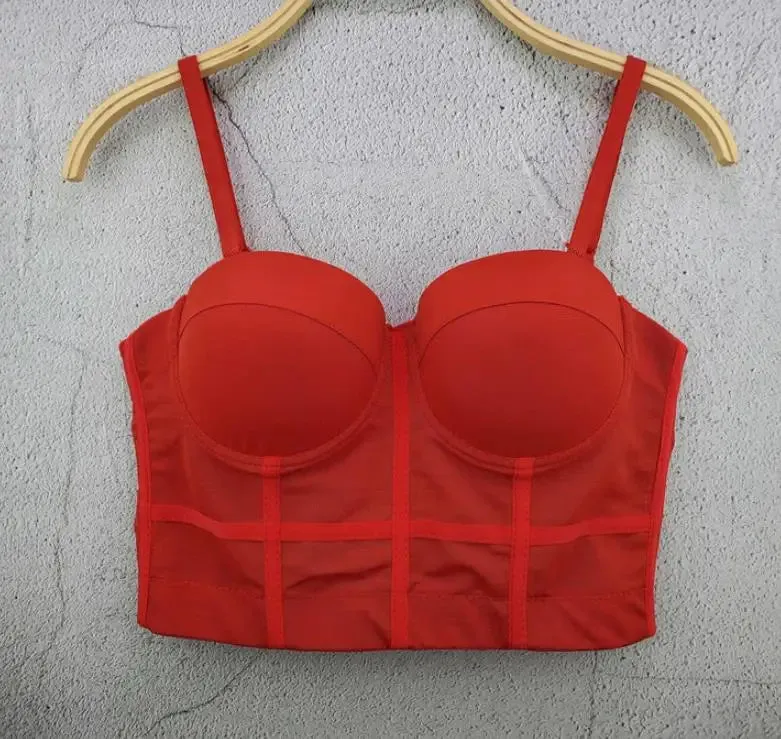 Corset -like cutting top
