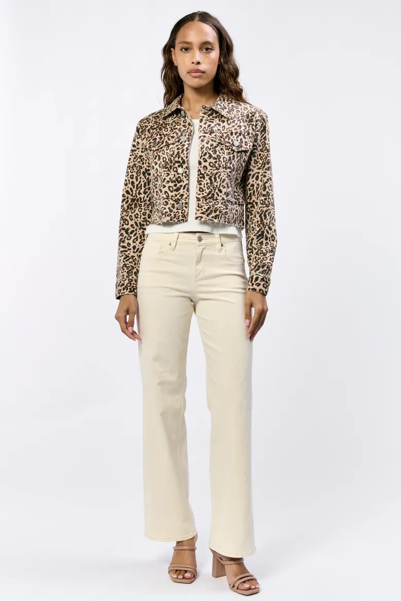 Diane Leopard Jacket