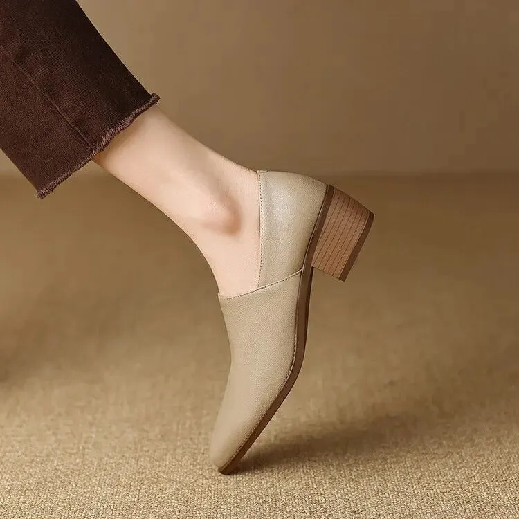 Dolly - heeled loafers