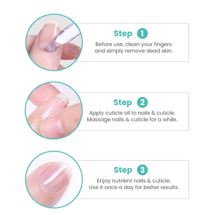 Fivfivgo™ Rich Vitamin Nail Strengthening Cuticle Oil