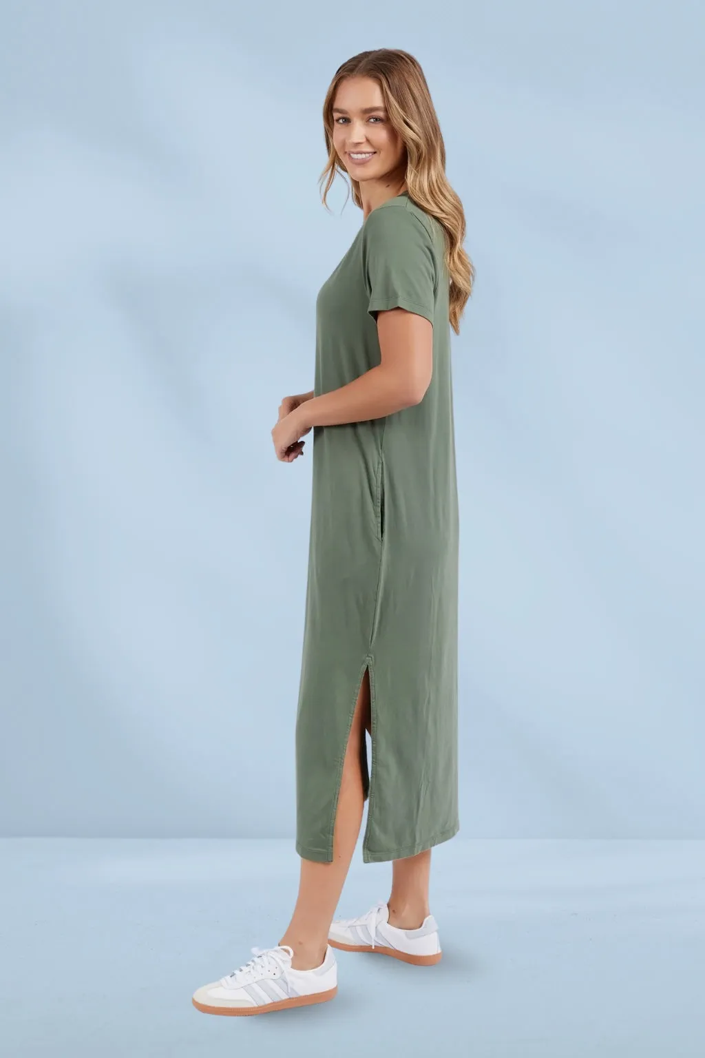Foxwood Rhythm Dress Khaki