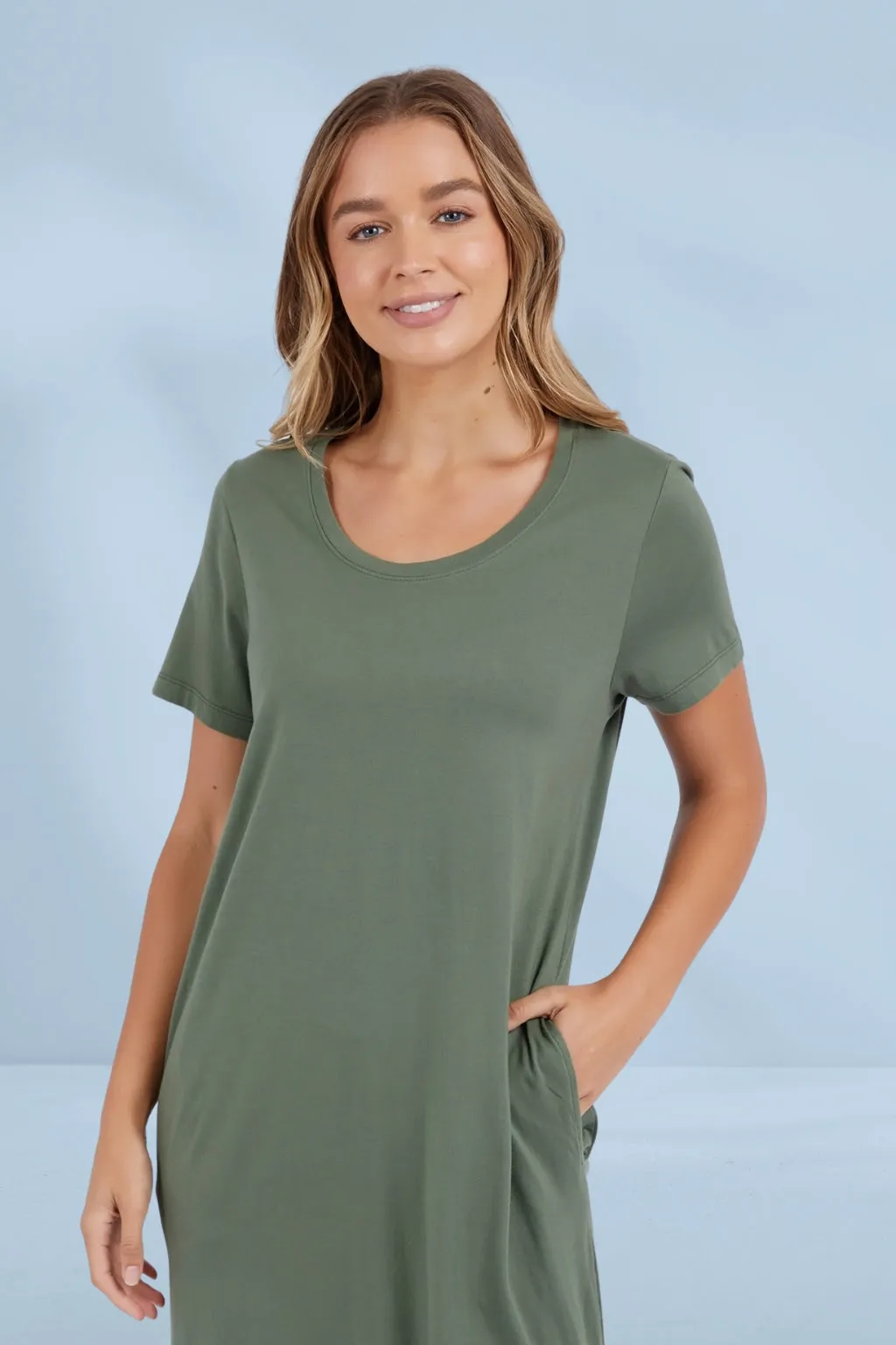 Foxwood Rhythm Dress Khaki