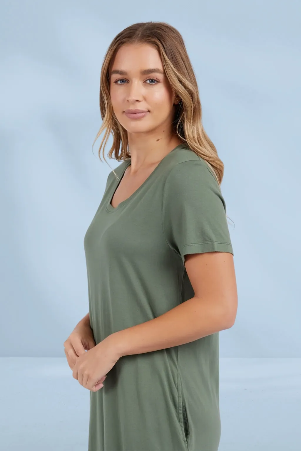 Foxwood Rhythm Dress Khaki