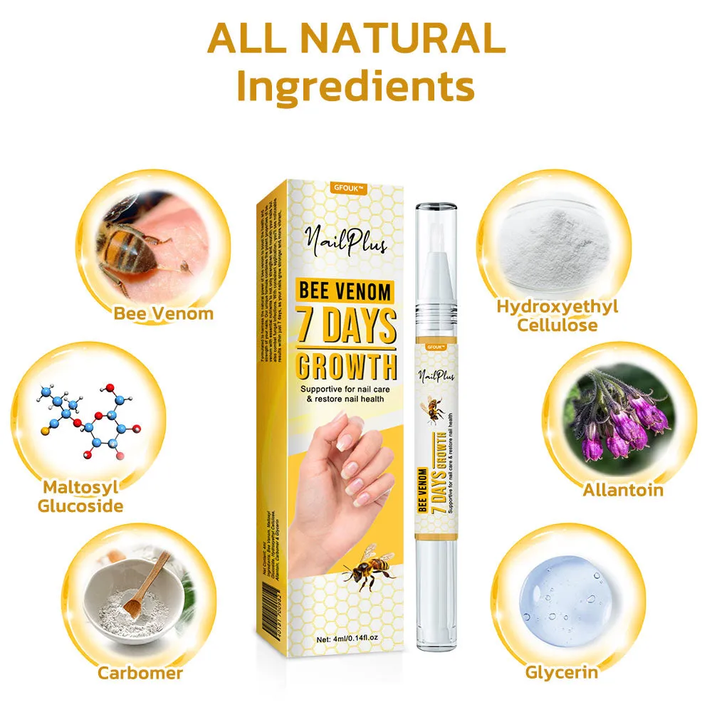 GFOUK™ NailPlus Strong Bee Venom 7 Days Growth Nail Gel