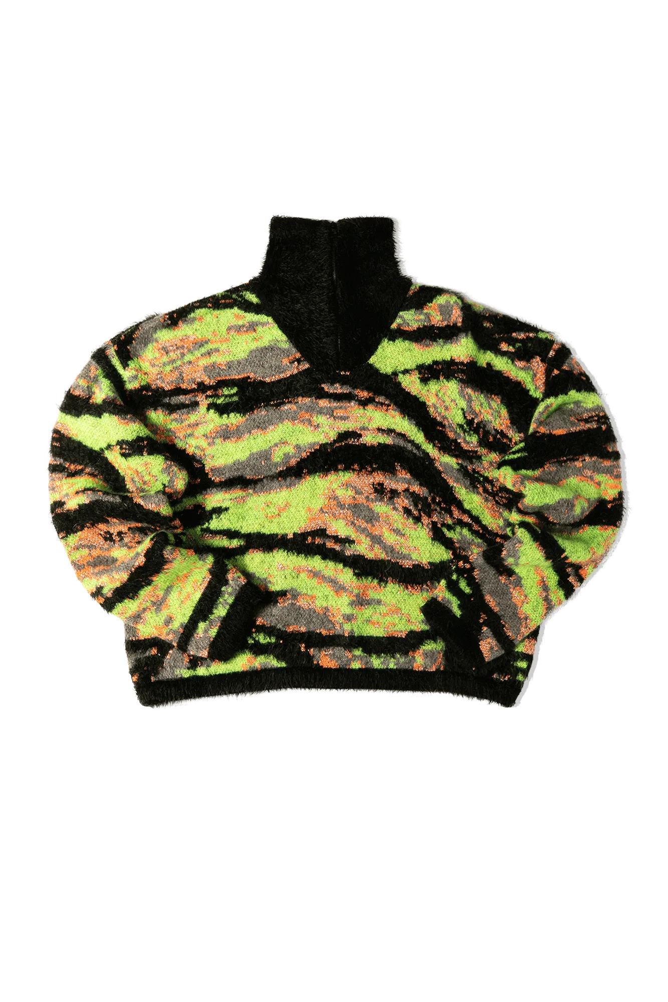 Jacquard Tiger Knitted Swater