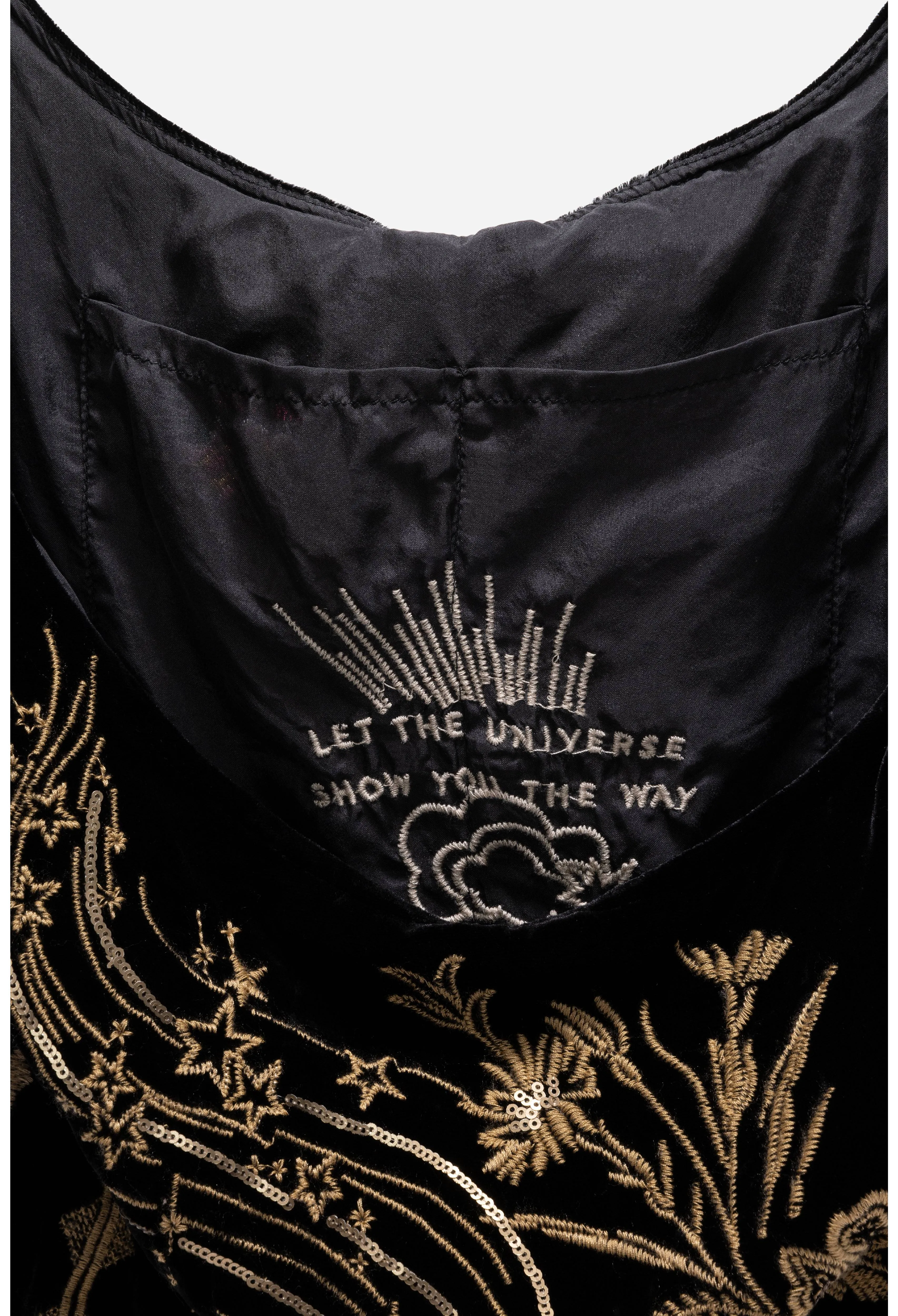 Johnny Was Miaora Velvet Slouchy Tote