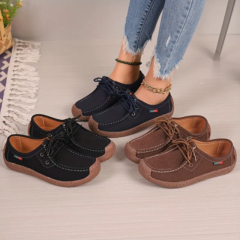 Lightweight & Elegant Women's Loafers: Year-Round Comfort, Versatile Styling with Chic Brogue Detail, Perfect for Any Occasion