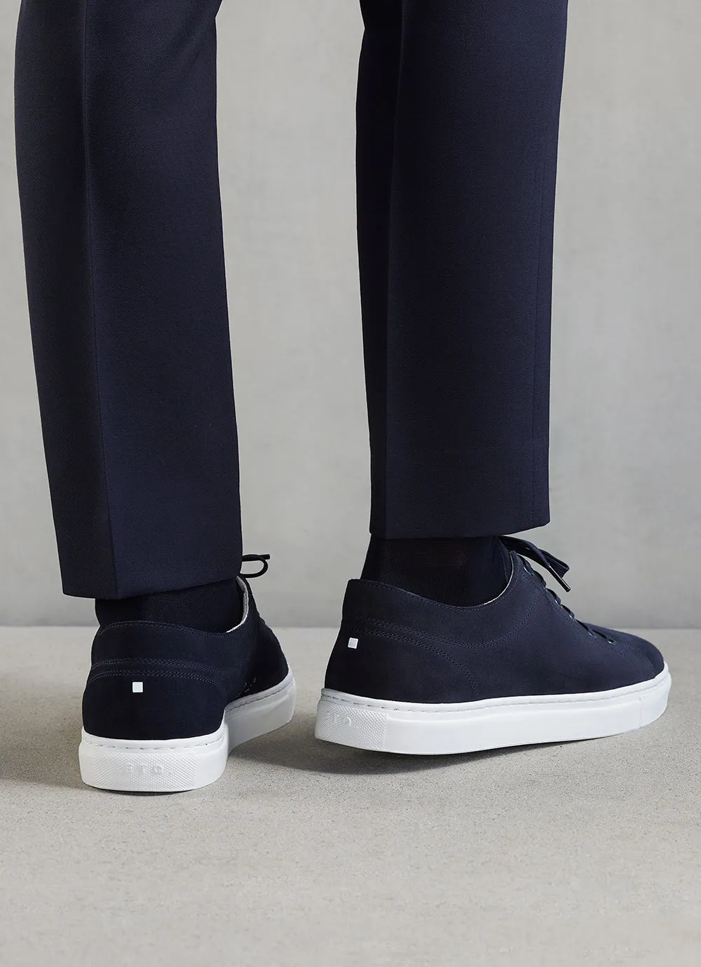 LT 01 Premium Suede Court Blueberry