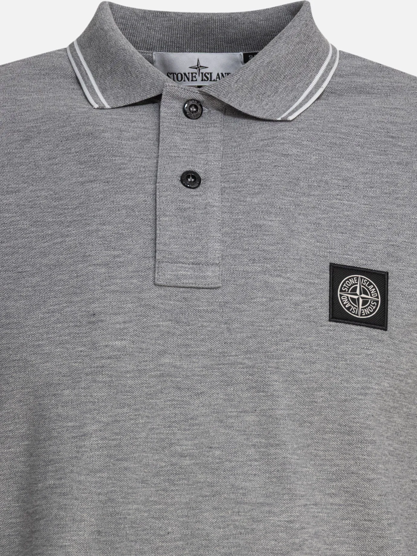 Organic cotton piqué polo shirt