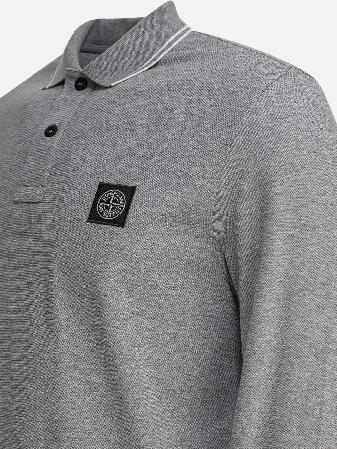 Organic cotton piqué polo shirt