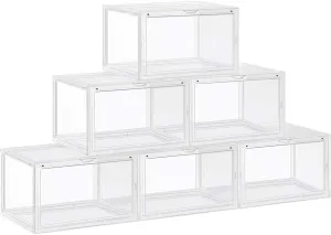 Premium Stackable Shoe Organiser (Set of 6)