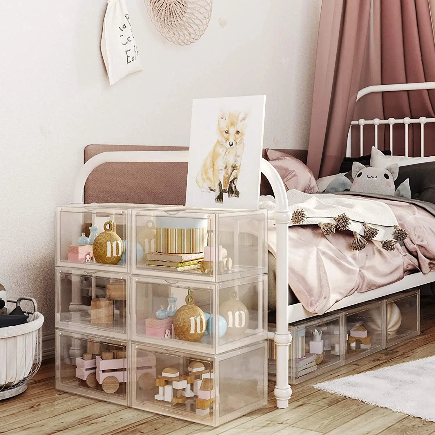 Premium Stackable Shoe Organiser (Set of 6)