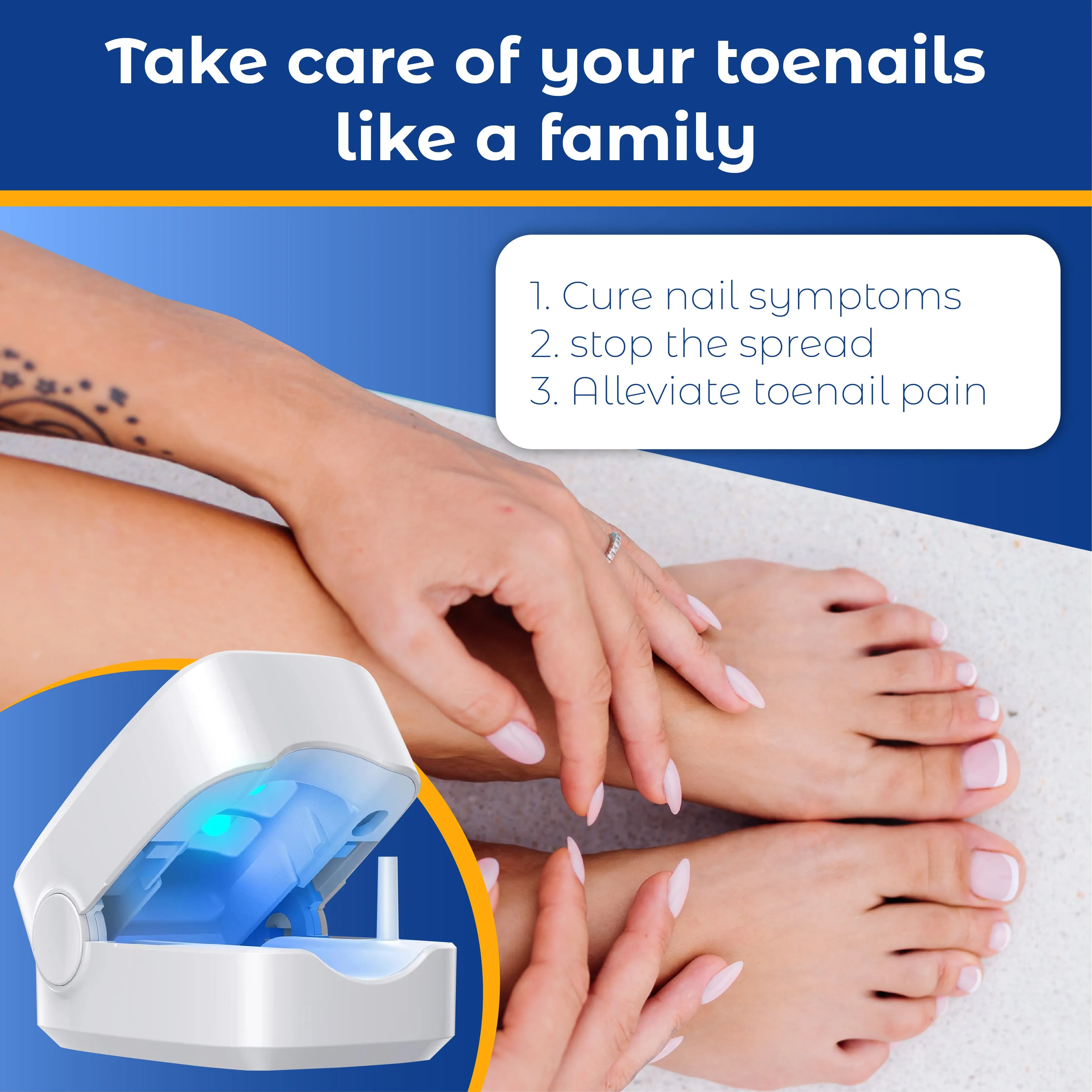 RICPIND Sun Light NailTherapy Device