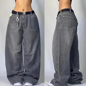 Vintage Washed Baggy Jeans