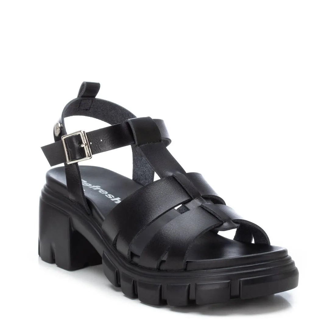 Women's Combat Sandals By XTI, 17065201 Black