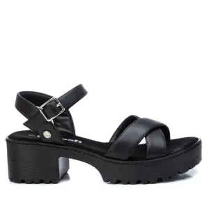 Women's Combat Sandals By XTI 79281 Black